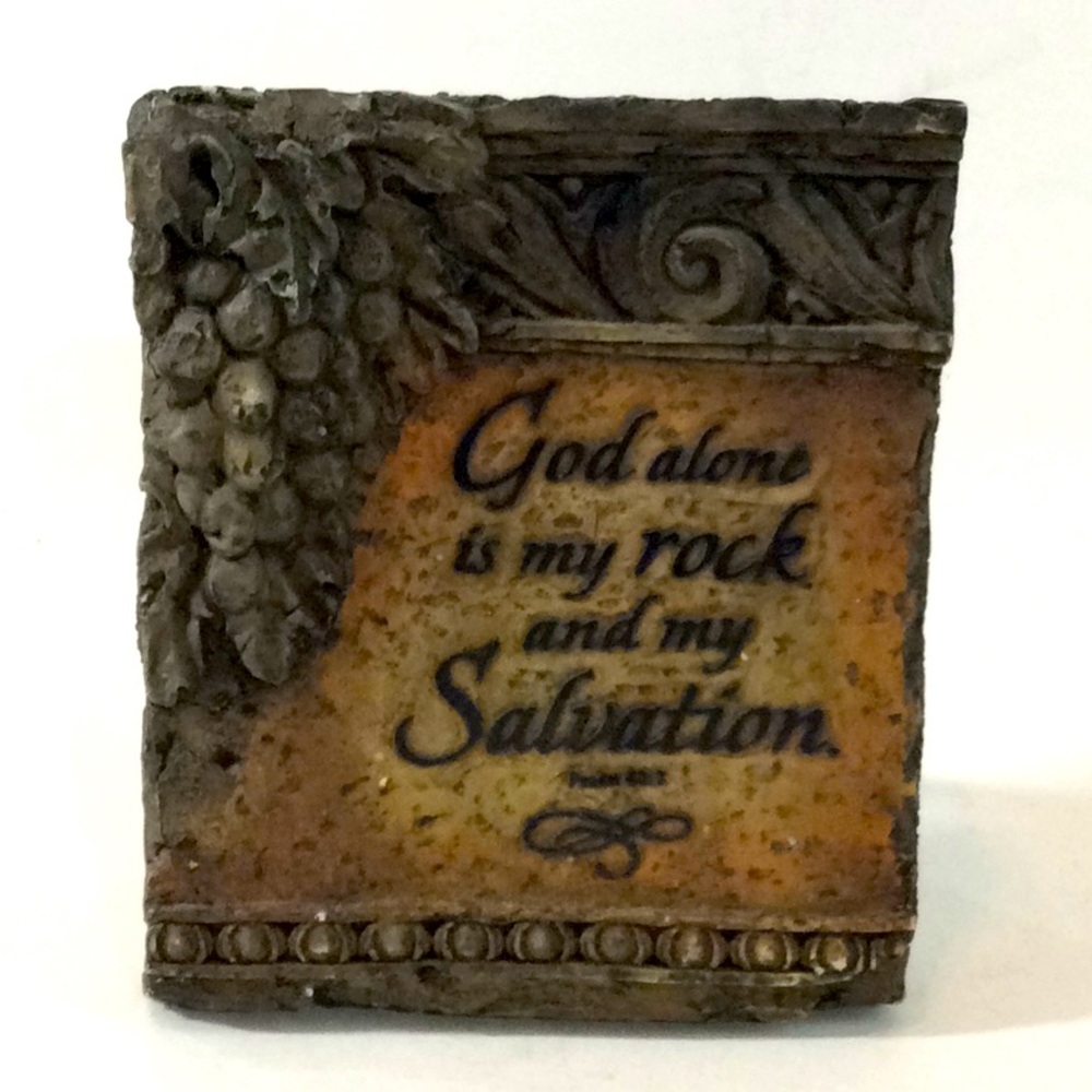 Psalm 62:2 Room Accent Decor